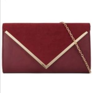 Aldo Varina Bordeaux Clutch